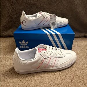 Men's Size 10 Adidas x Mickey Mouse Samba Vegan 'Minnie Mouse' Shoe GY1890 NEW